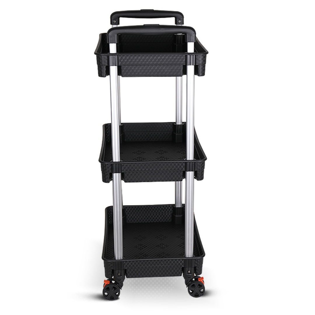 Hopfällbar skönhetsvagn