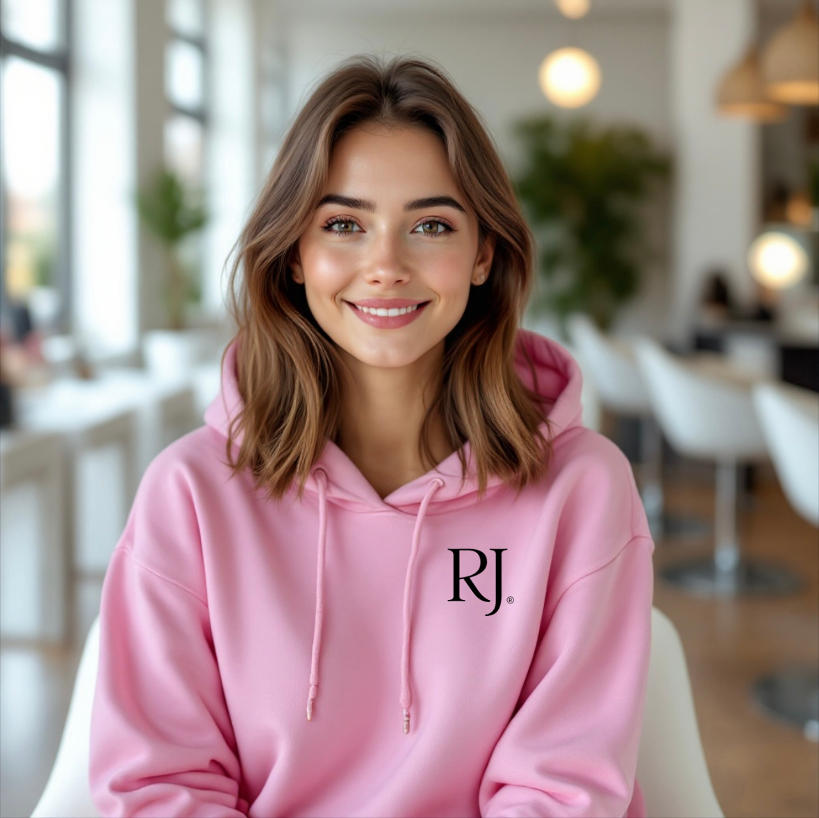 Anpassade hoodies (fram och bak)