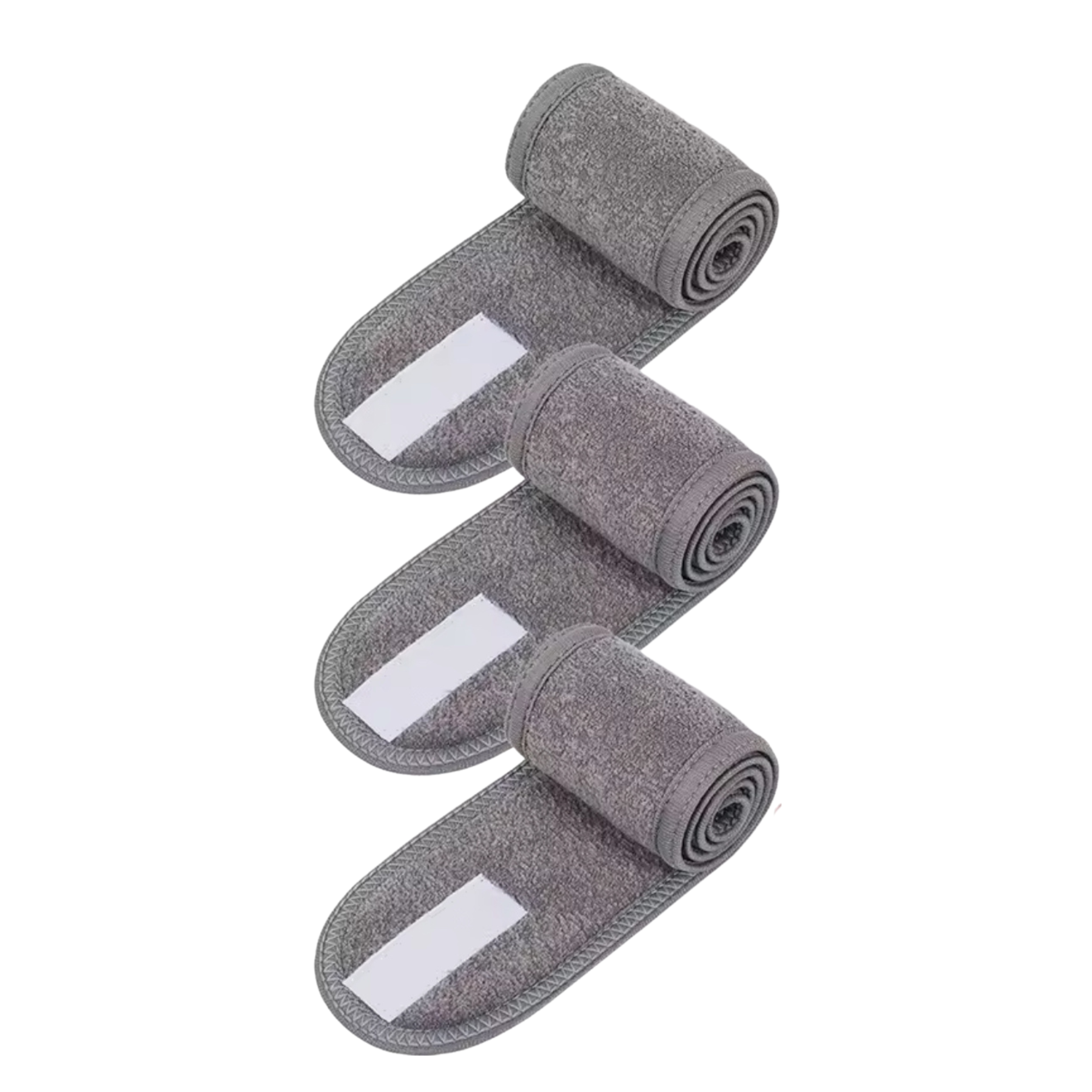 Broderade spa-hårband – anpassade 10-pack