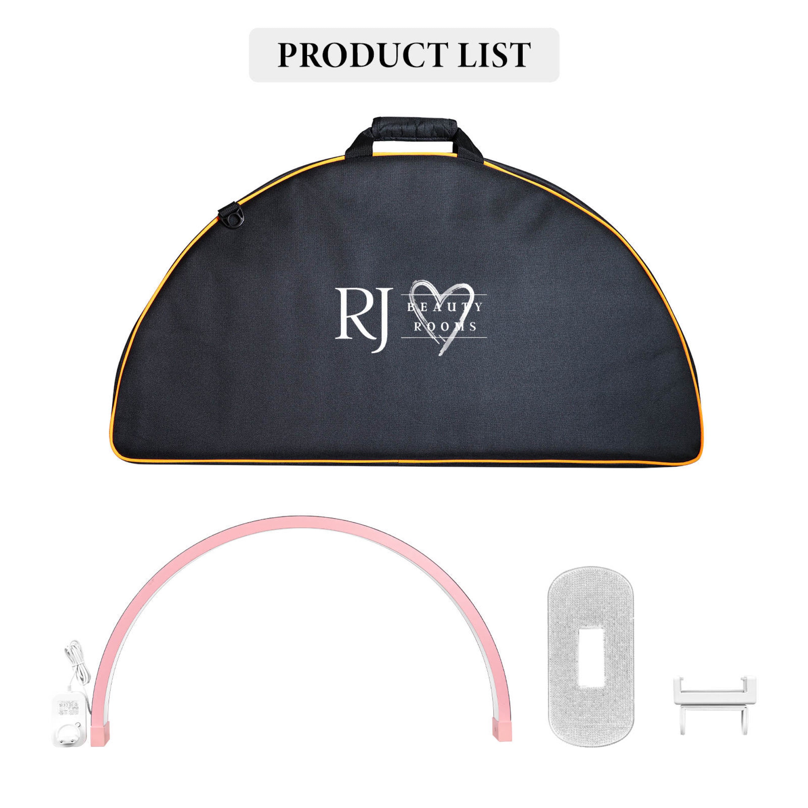 Half Moon Diamond skrivbordslampa 30 tum – fristående LED-nagellampa