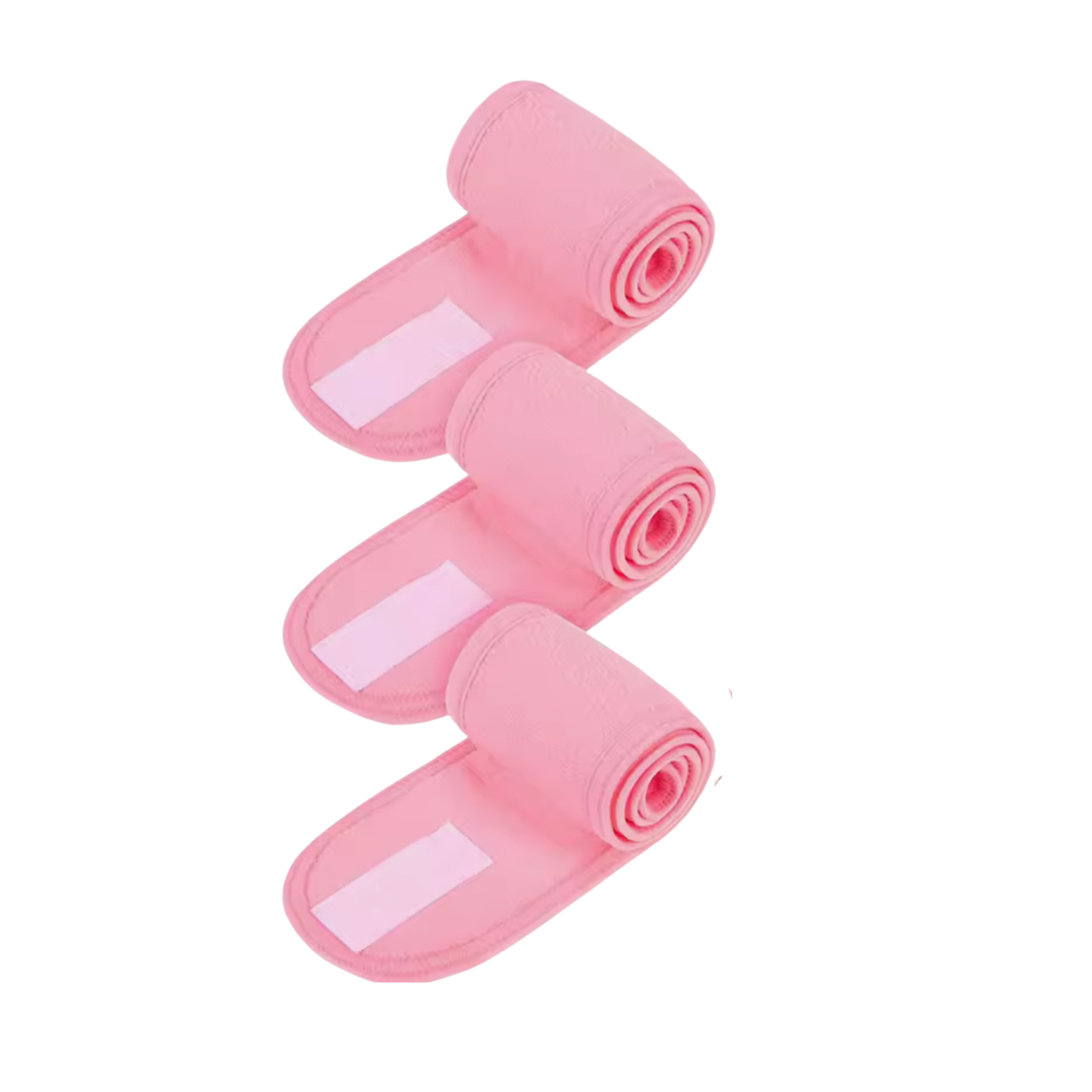 Broderade spa-hårband – anpassade 10-pack