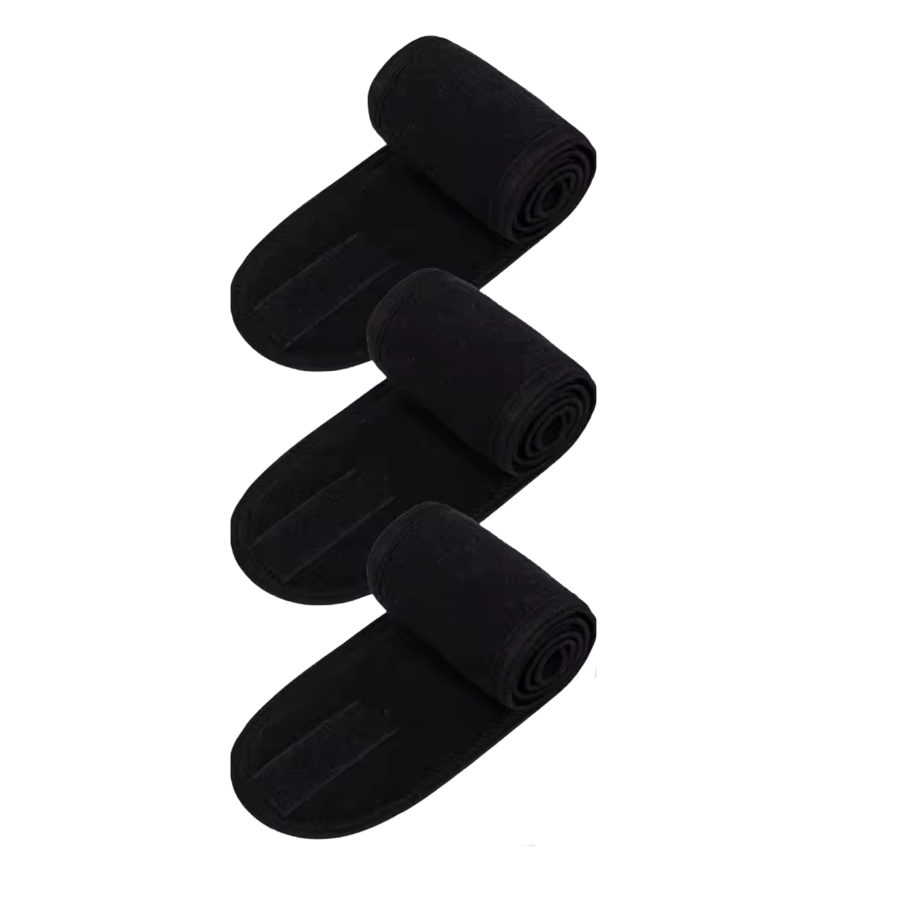 Broderade spa-hårband – anpassade 10-pack