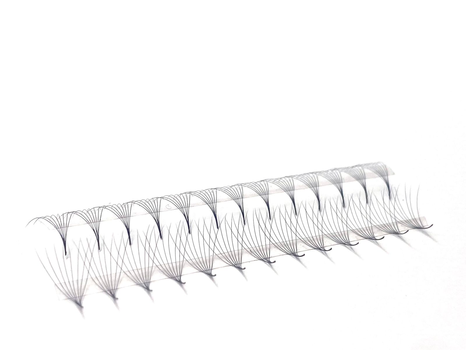 10D, DD Curl, RJ Speed Strips/lösa enkla längder, 0,07 (500 fläktar)