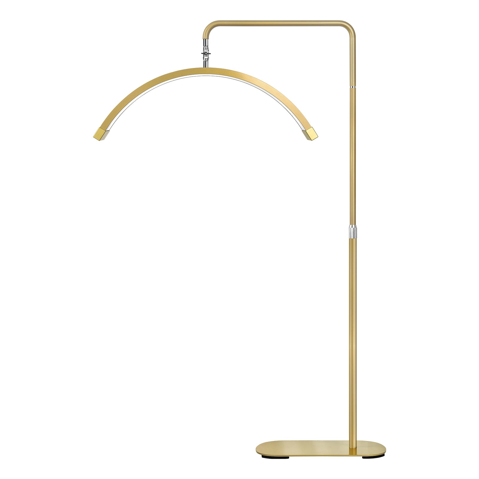 Multi-Angle Diamond Half Moon Lamp - Professionellt LED-skönhetsljus 28 tum | RJ Moon Pro X