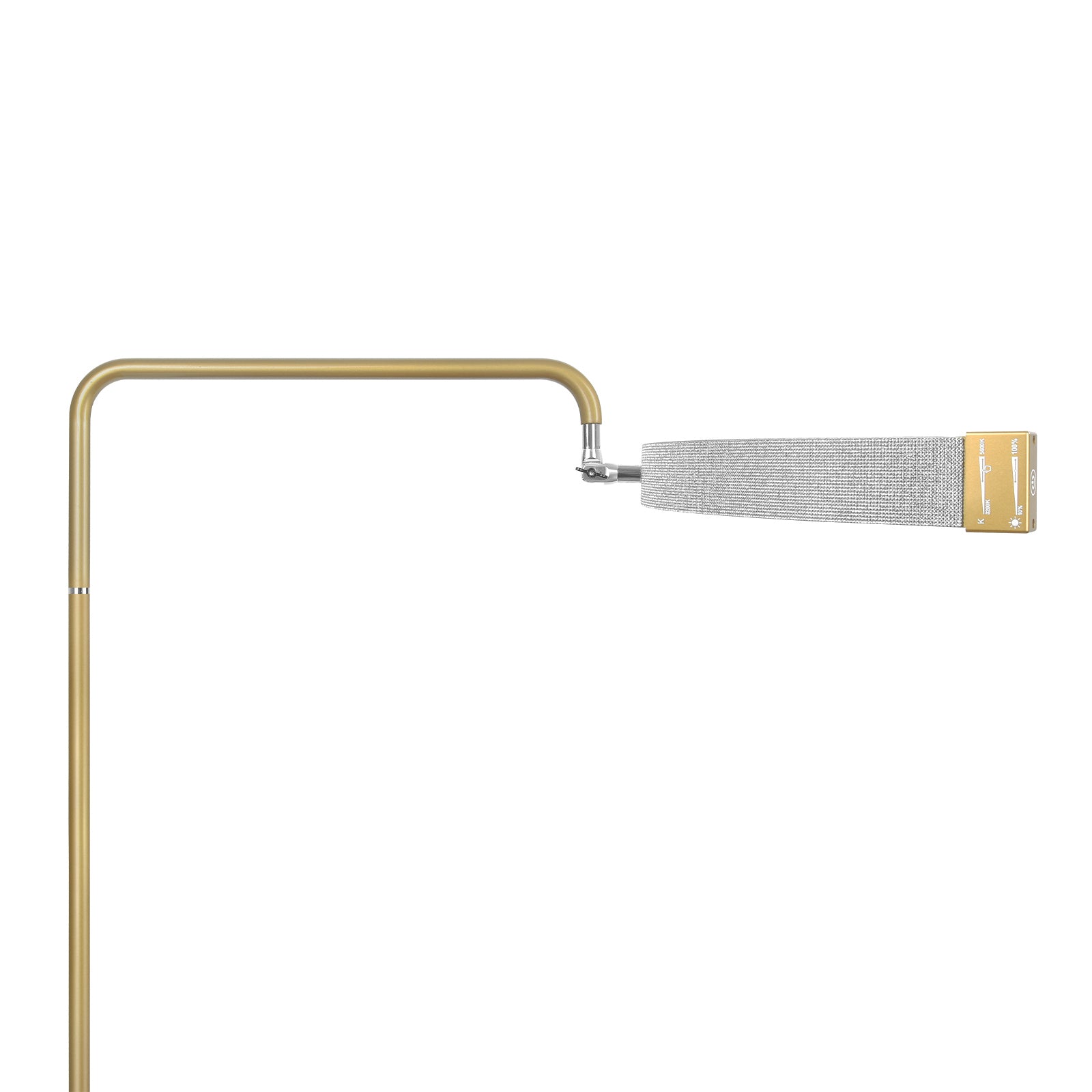 Multi-Angle Diamond Half Moon Lamp - Professionellt LED-skönhetsljus 28 tum | RJ Moon Pro X