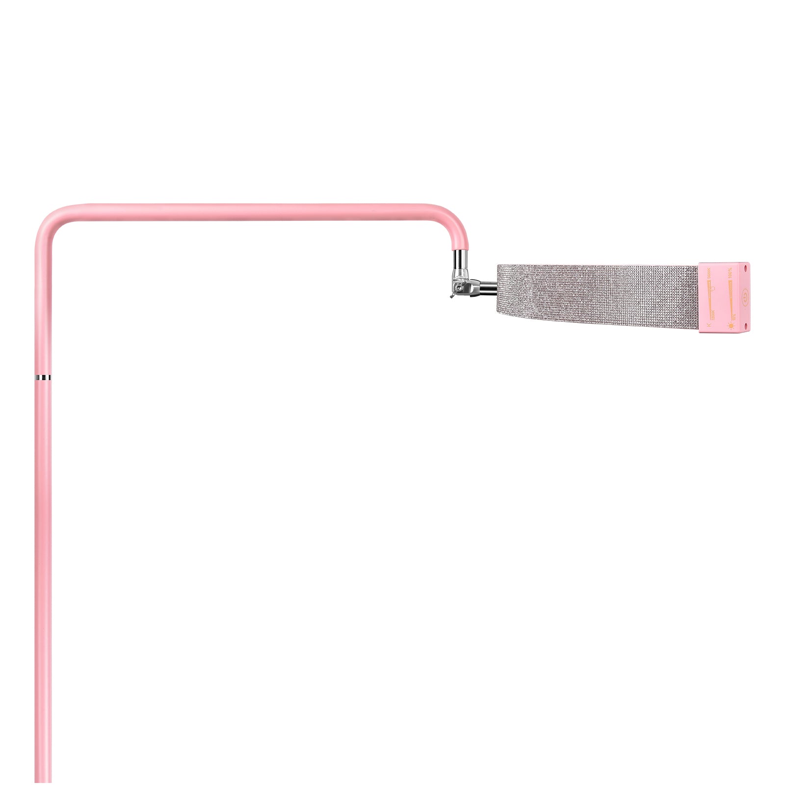 Multi-Angle Diamond Half Moon Lamp - Professionellt LED-skönhetsljus 28 tum | RJ Moon Pro X