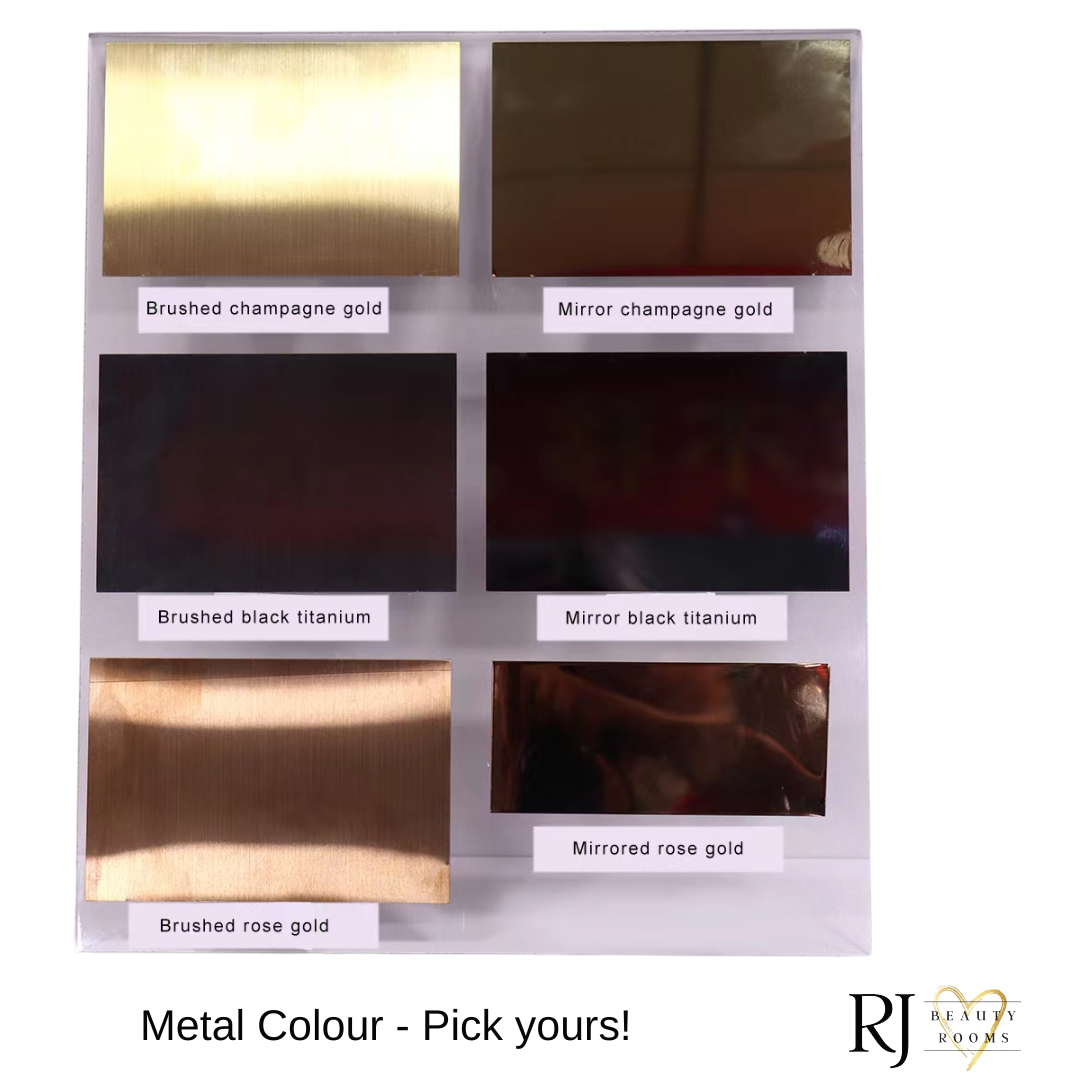 Anpassad akrylskylt med bakgrundsbelysning och LED-logotyp