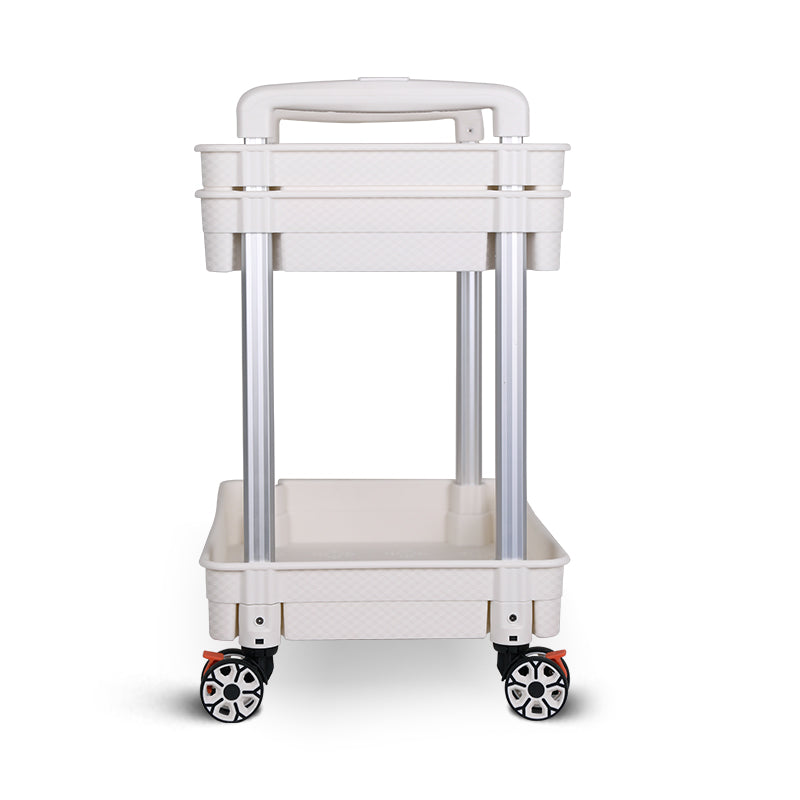 Hopfällbar skönhetsvagn