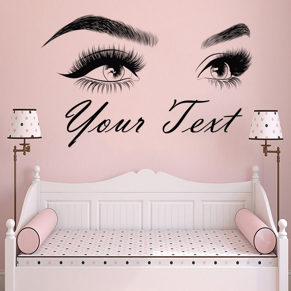 Anpassad vinylväggdekal