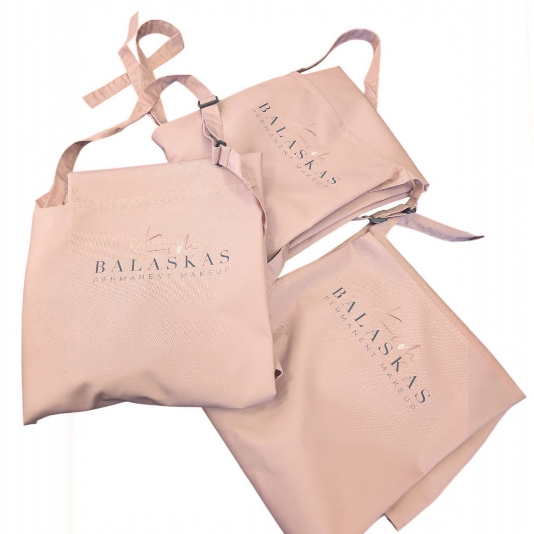 Skräddarsydda skönhetsförkläden