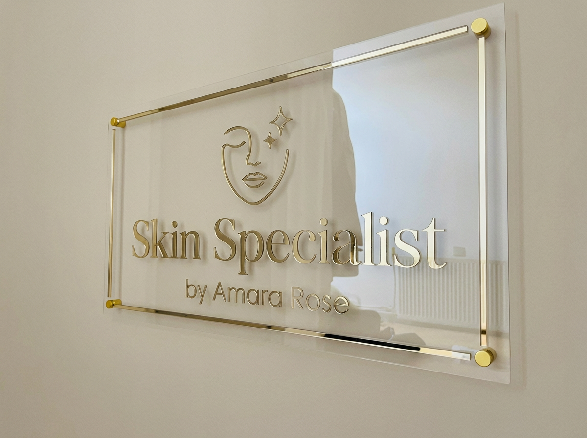 Anpassad 3D-väggplakett