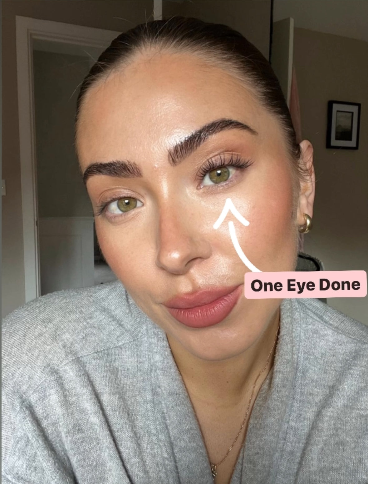 XXL-ögonfransbricka – Aurora, naturlig effekt