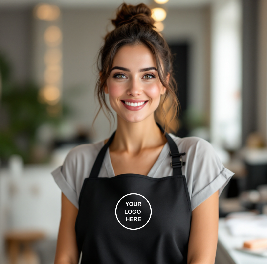 Skräddarsydda skönhetsförkläden