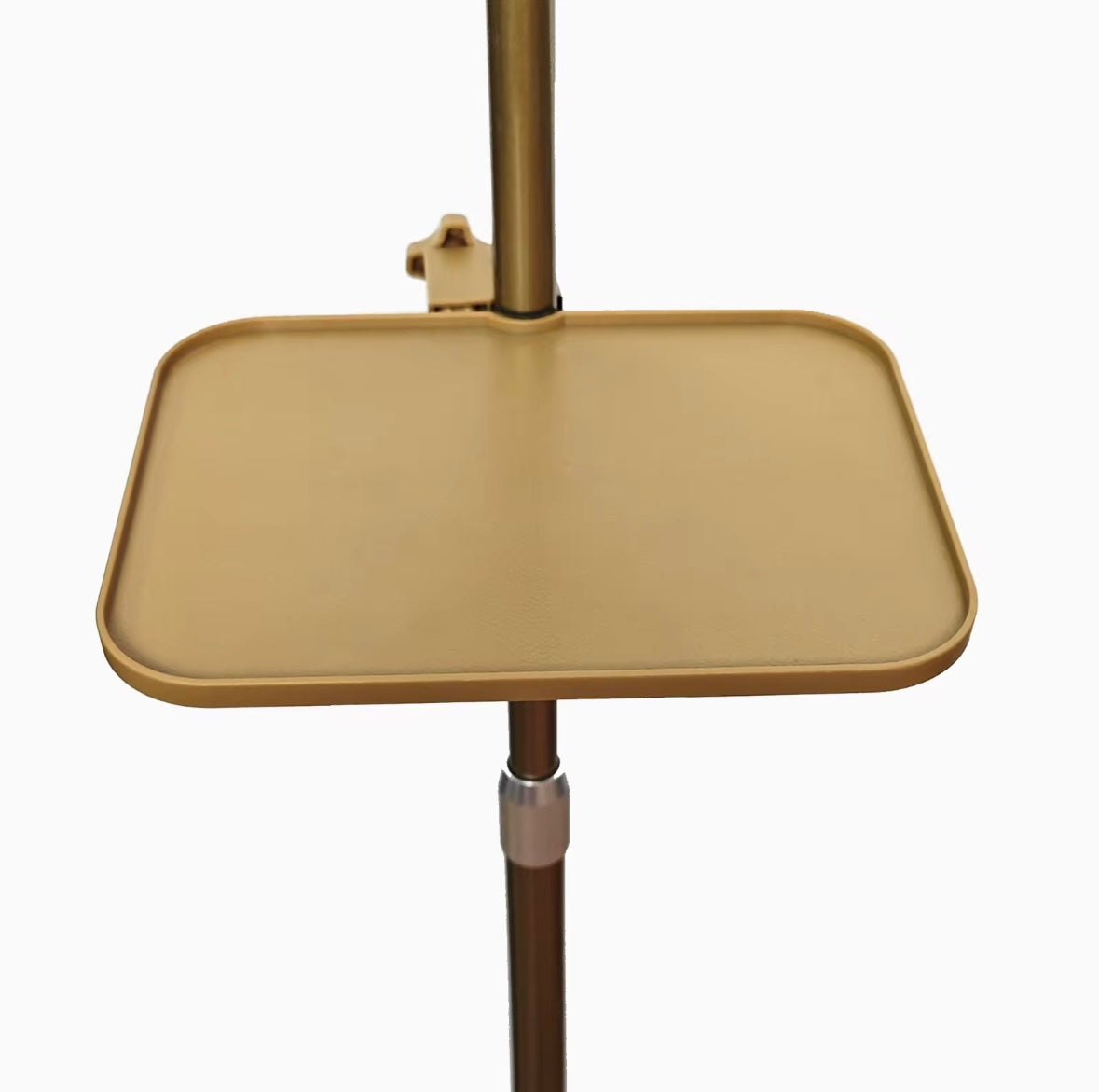 Guldfärgad skönhetsljusbricka