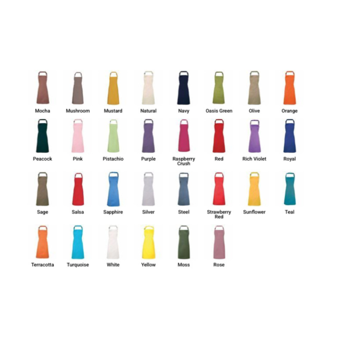 Skräddarsydda skönhetsförkläden