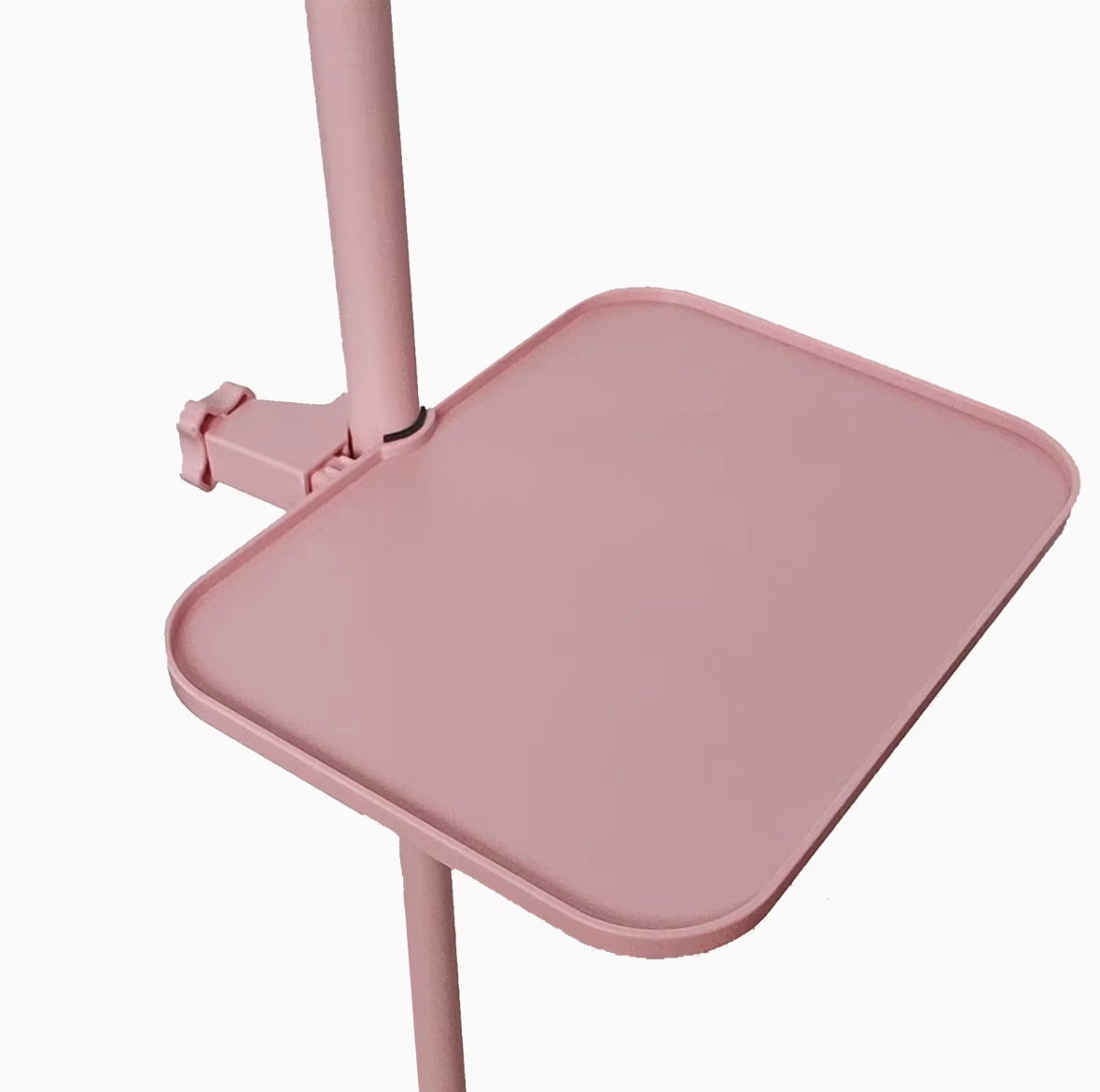 Rosa skönhetsljusbricka